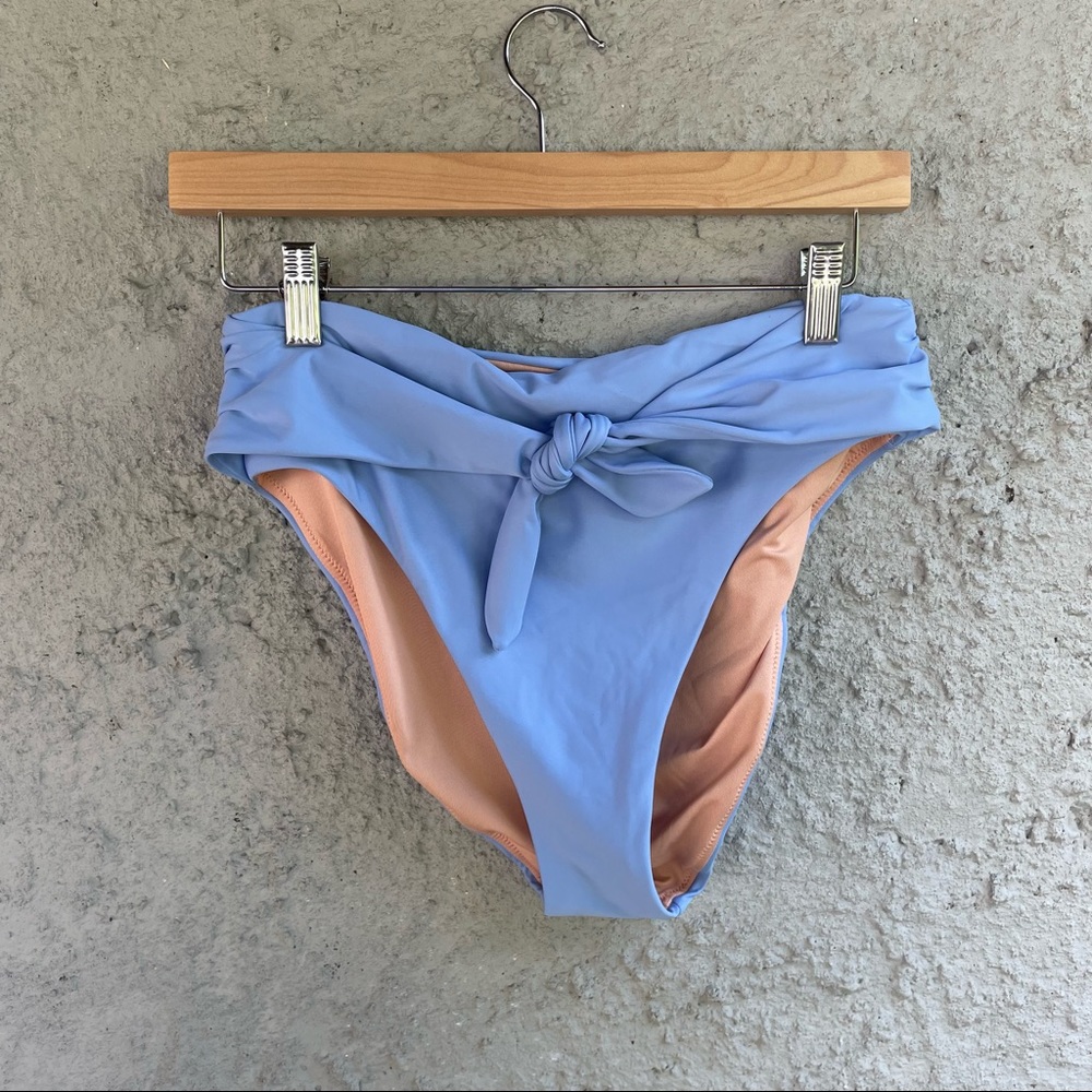 NWT Jew Crew Blue Bikini Botton